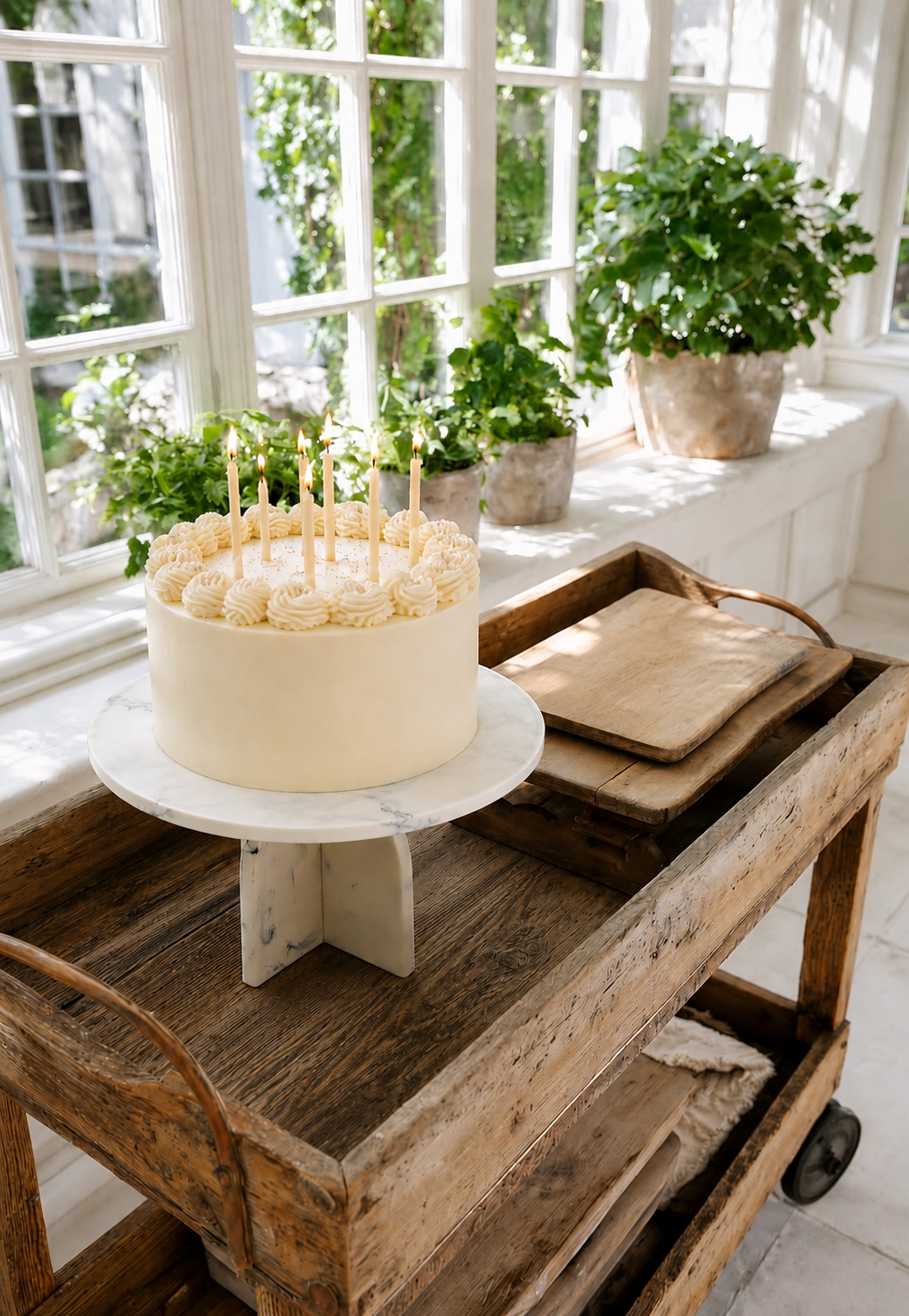 Flow Resin Cake Stand | Merle