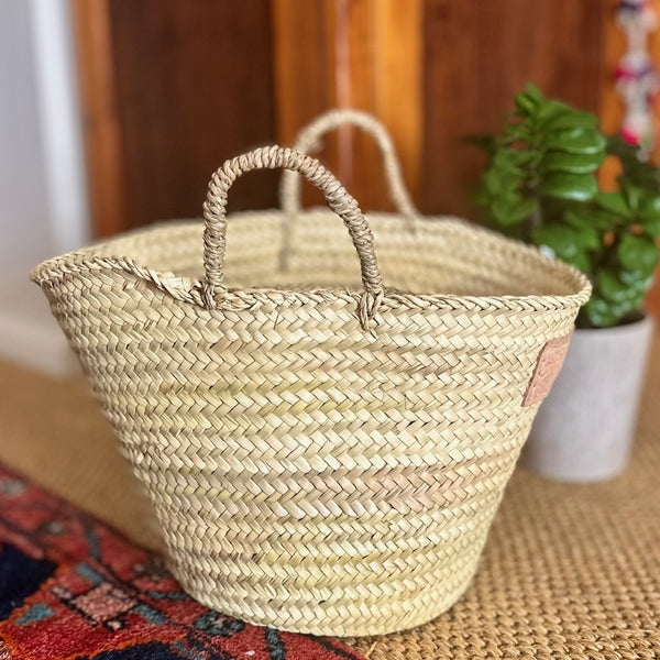 French Market Basket ~ Small Sisal