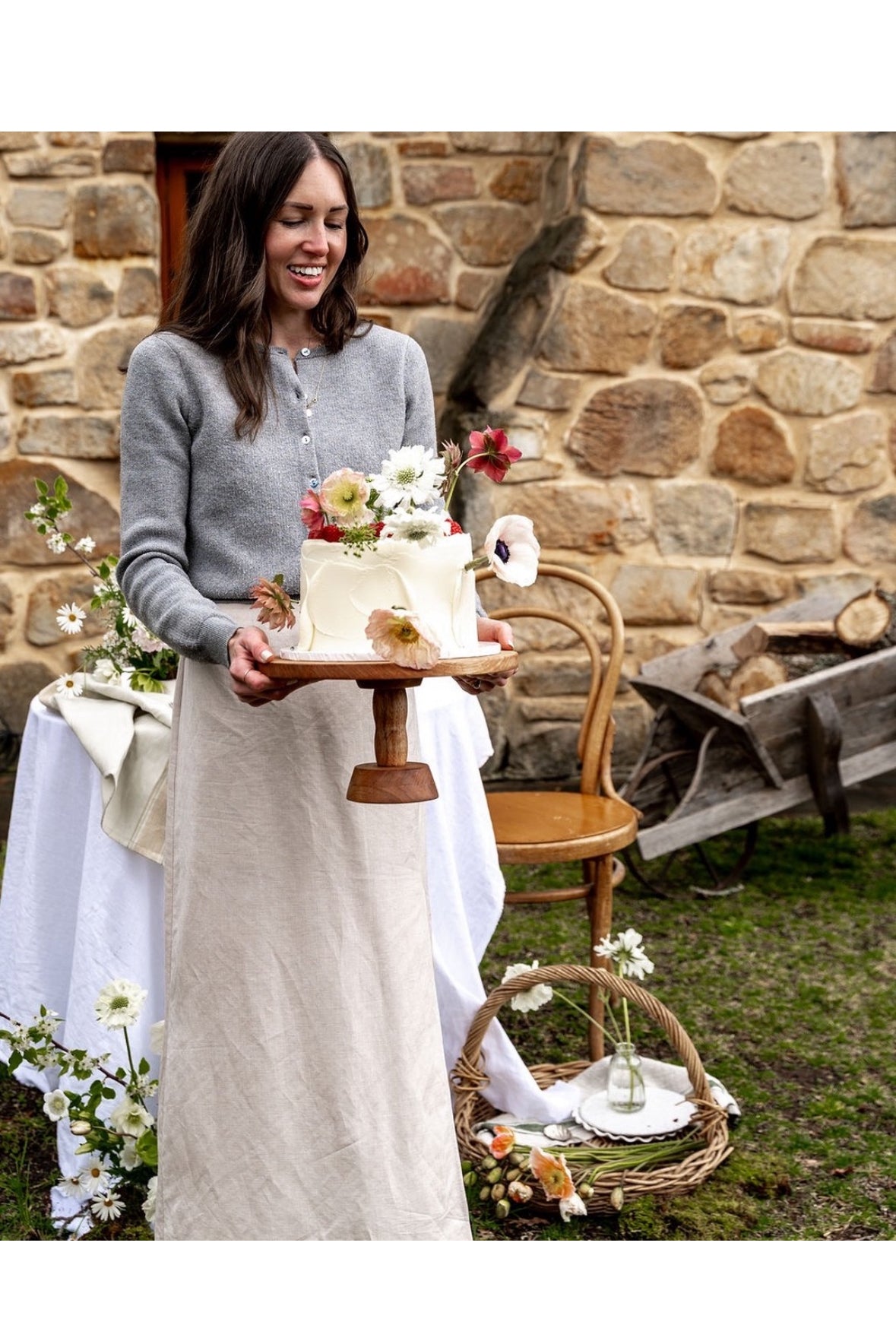Timber Cake Stand