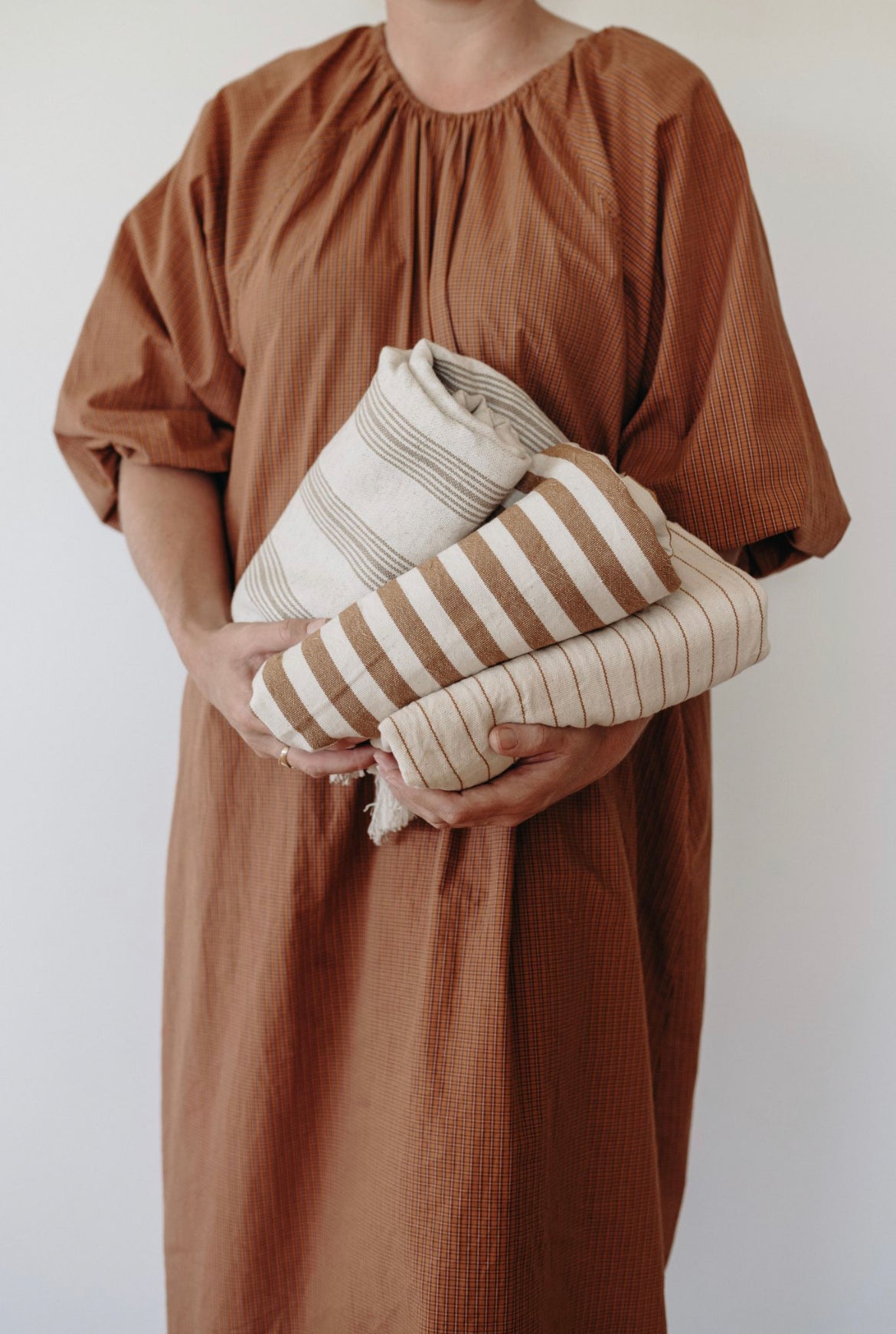 Taupe | Linen & Cotton Throw