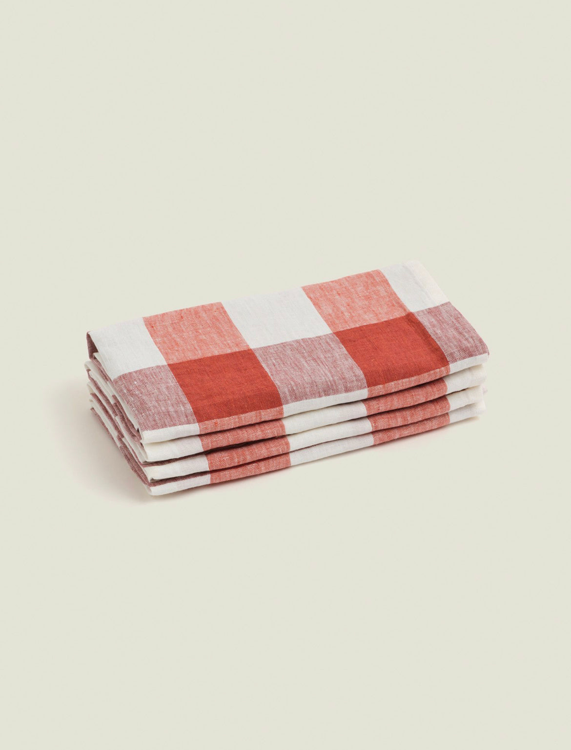 Linen Napkin (set of 4) in Paprika