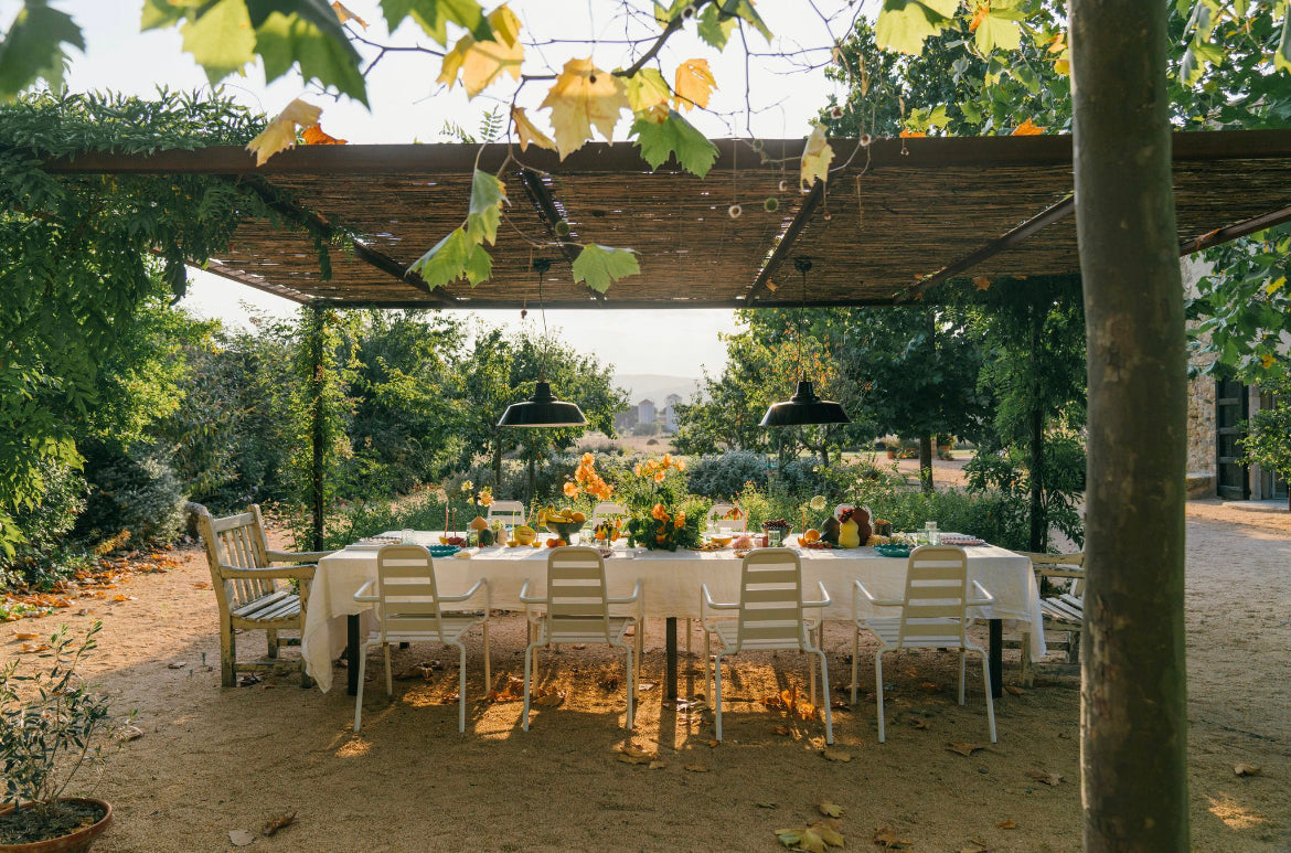 Linen Tablecloth in Rice