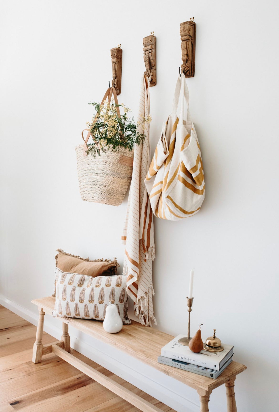 Akola Petal Linen Cushion