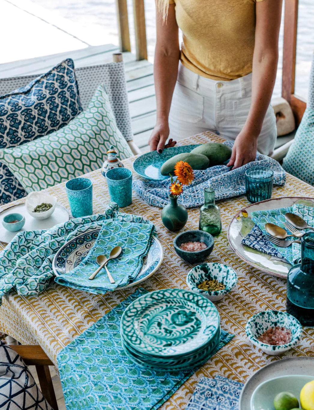 Hermosa Emerald Napkins