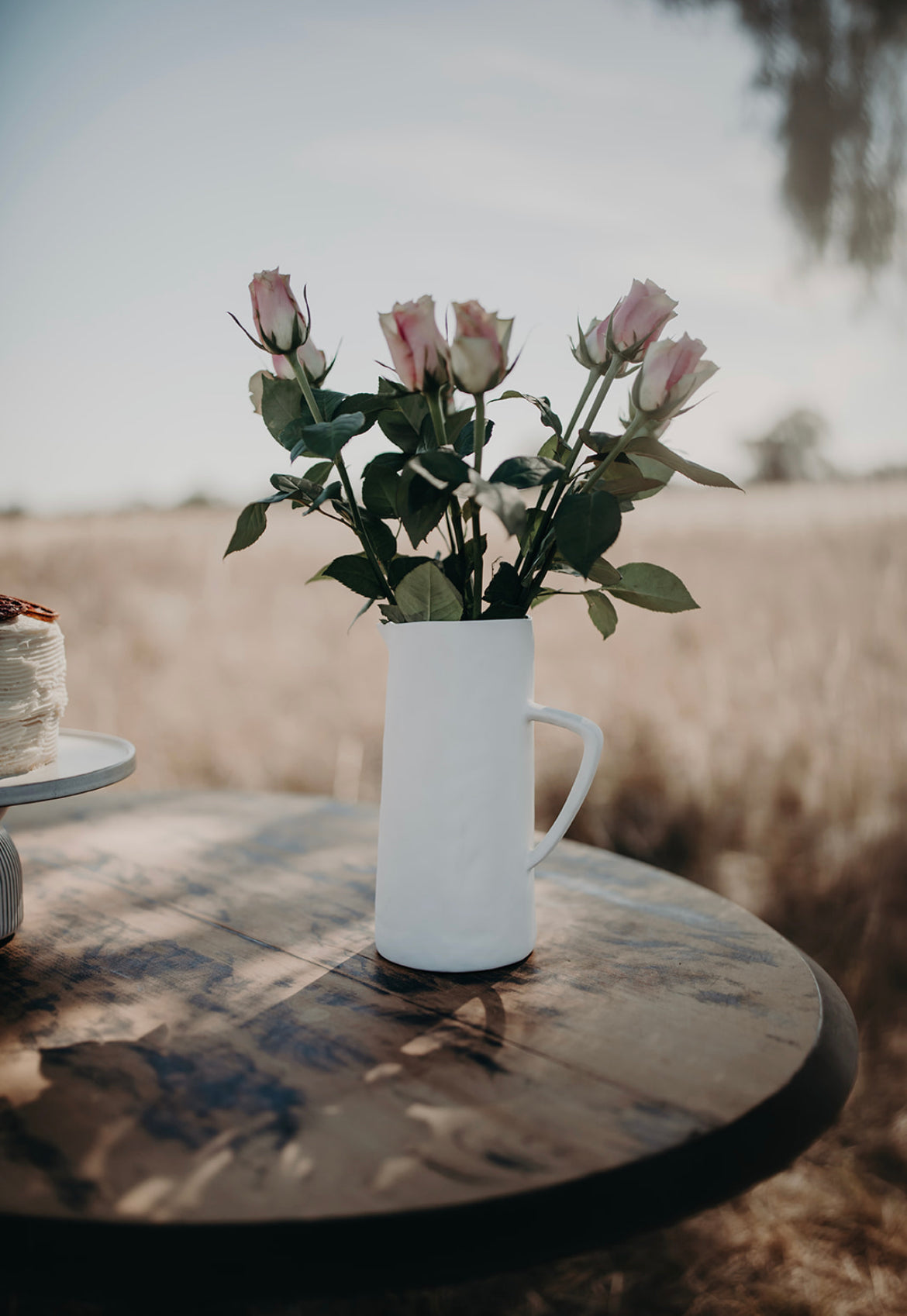 Flax Ceramic Jug