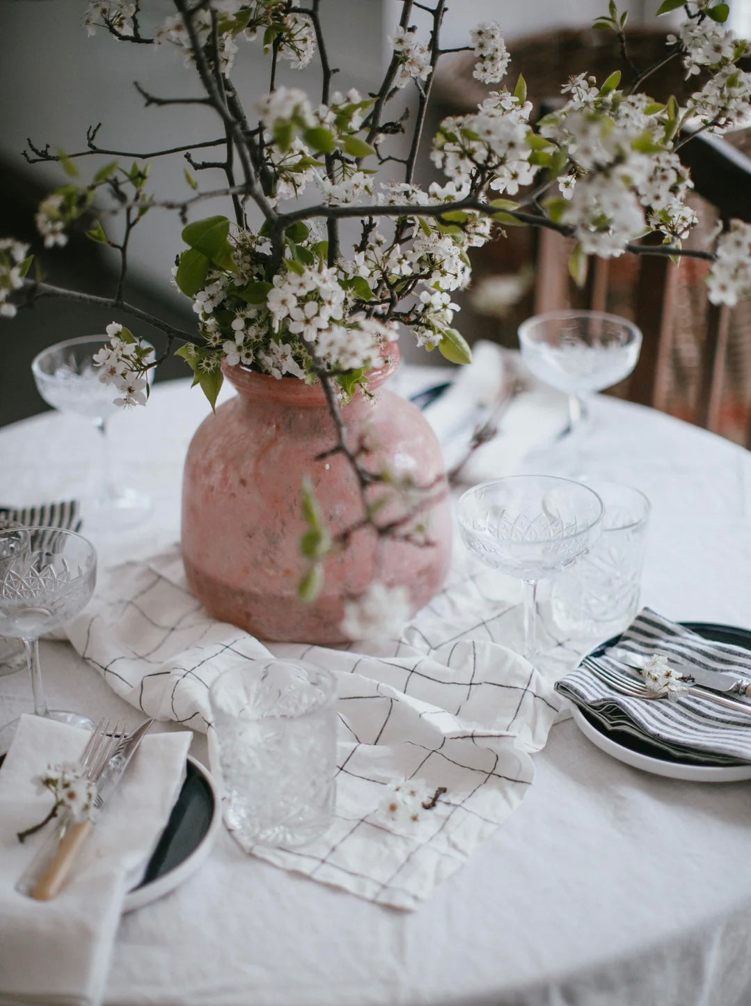 Brie Linen Tablecloth