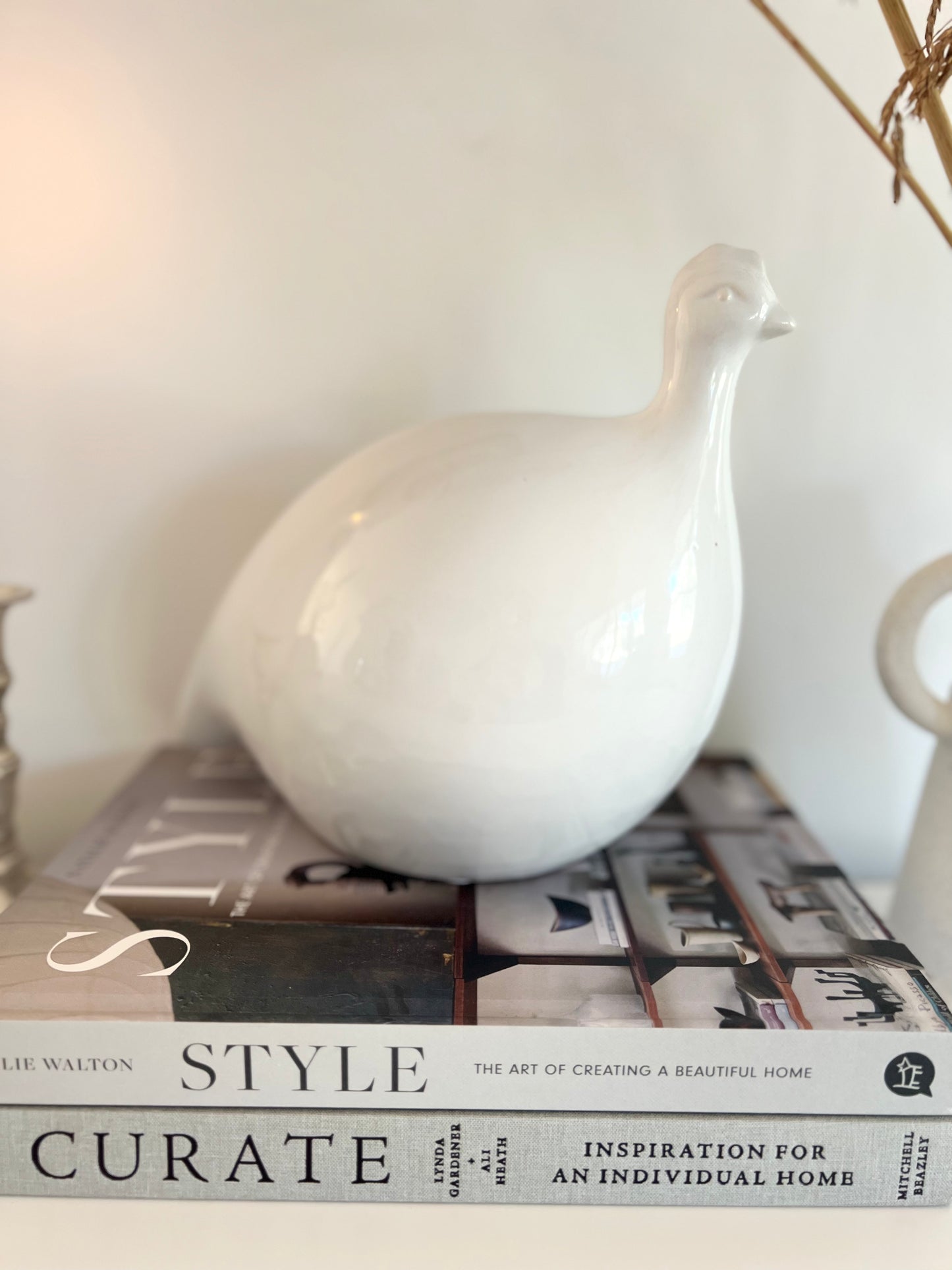 Ceramic Guinea Fowl