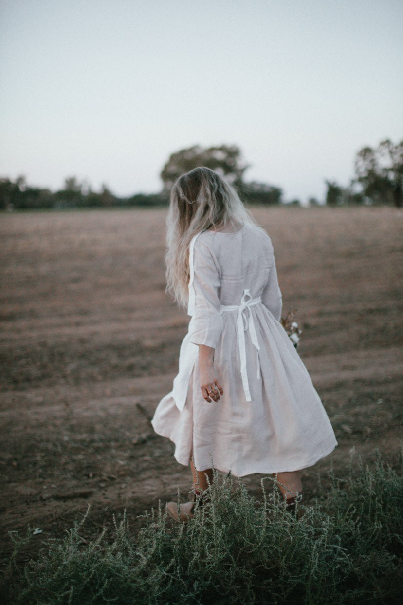 Stonewashed Linen Apron