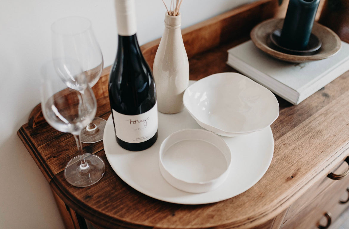 Flax Fruit Bowl | White