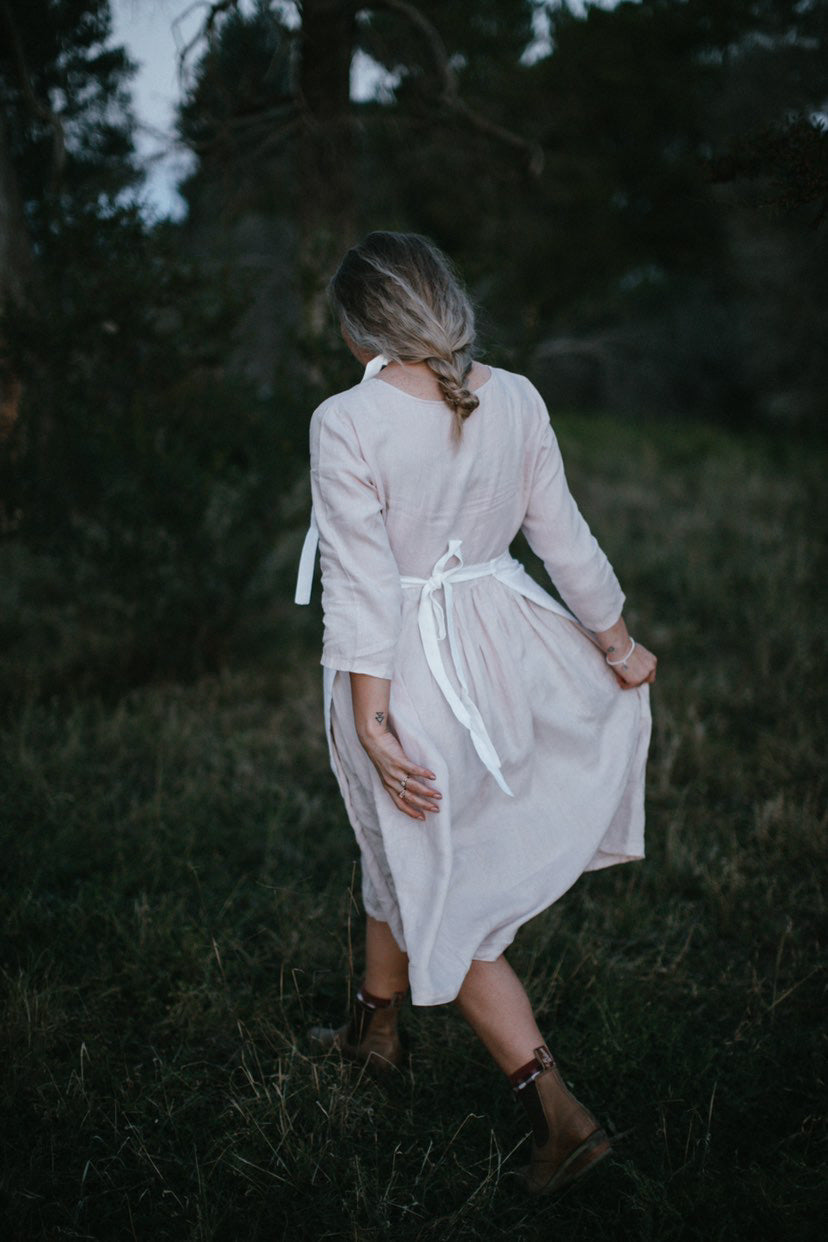 Stonewashed Linen Apron