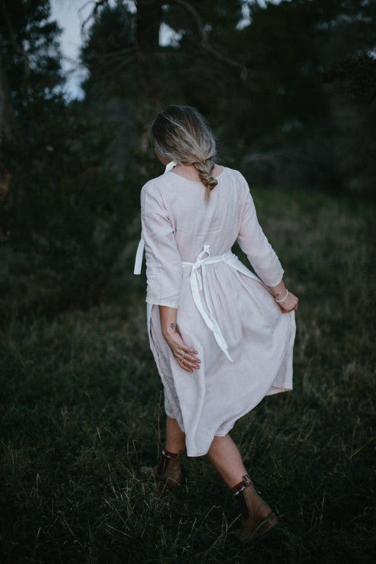 Stonewashed Linen Apron