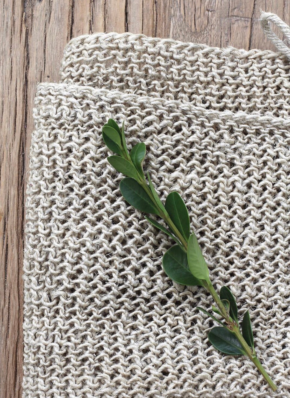 Hemp Wash Cloth - 2 Pk