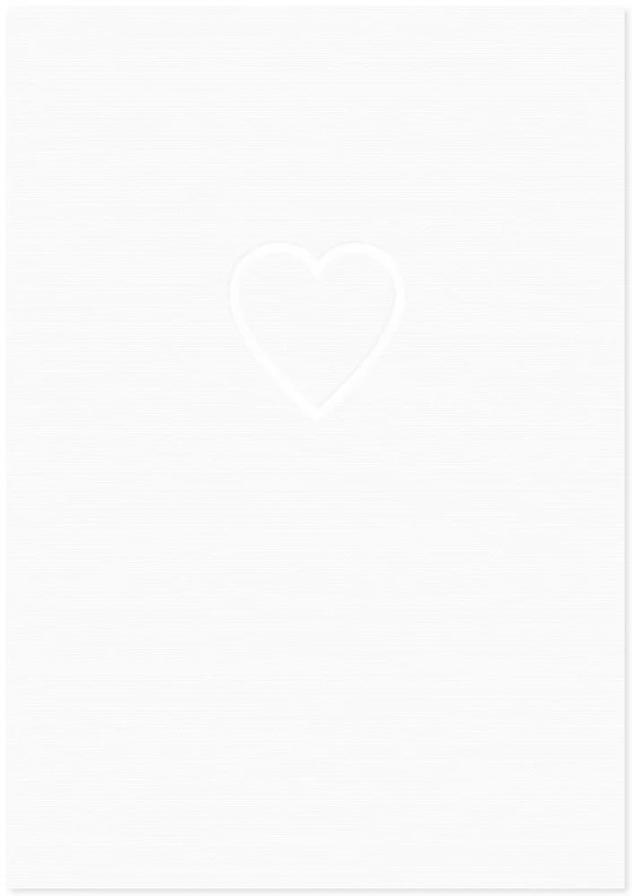 Heart Letterpress Card