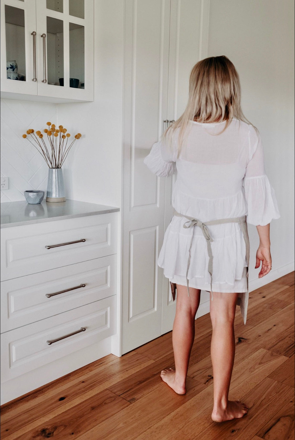 Stonewashed Linen Apron