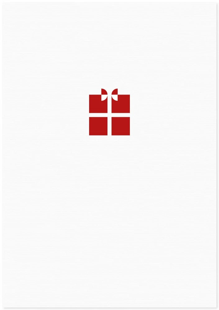 Present Letterpress Card
