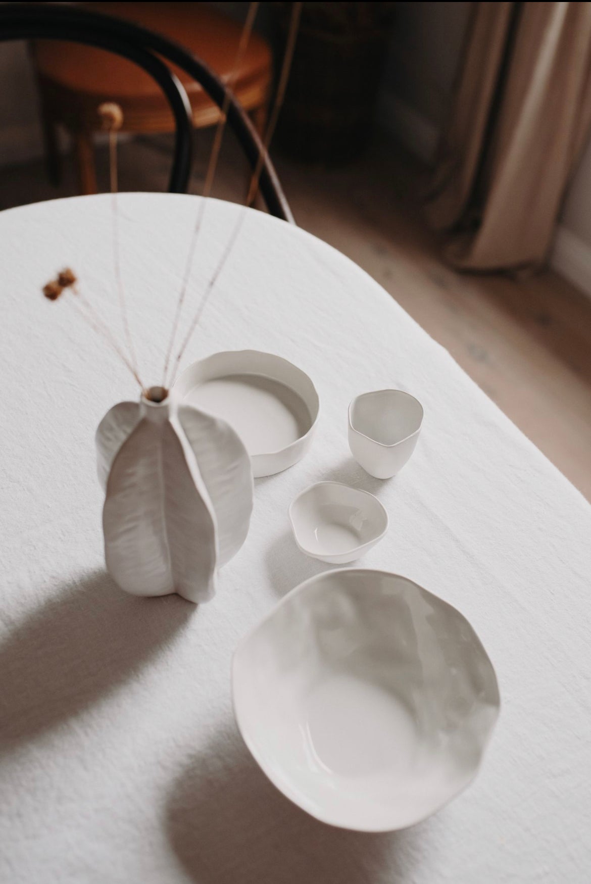 Flax Fruit Bowl | White