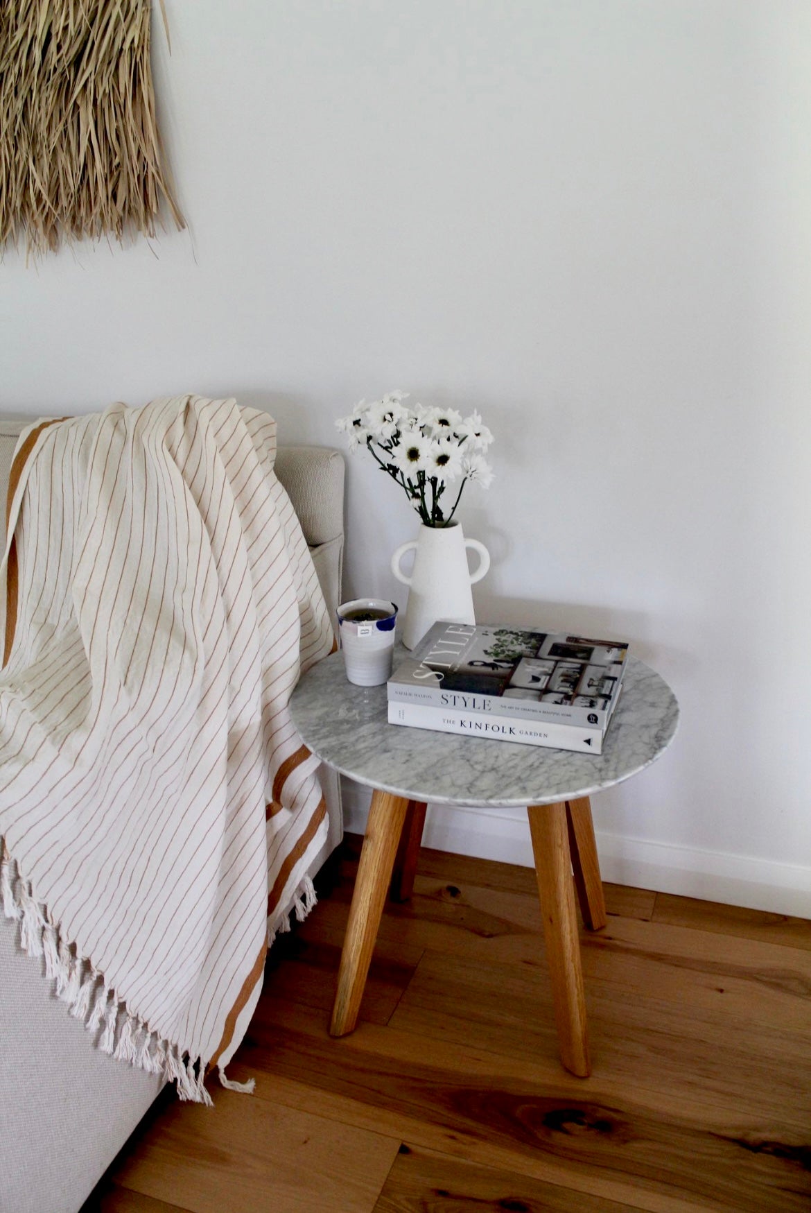 Taupe | Linen & Cotton Throw