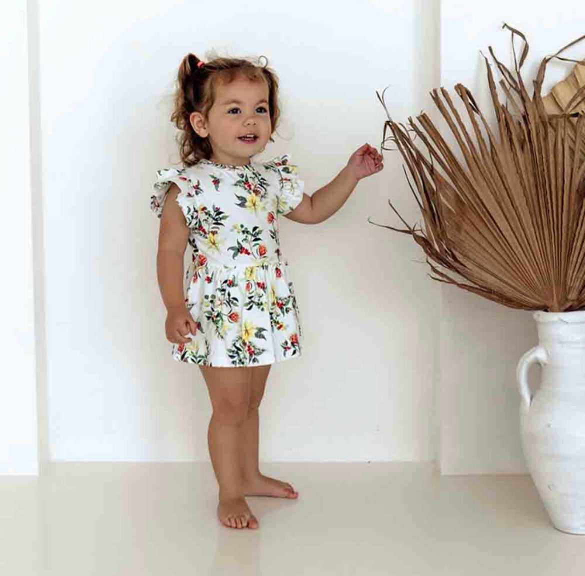 Festive Berry Organic Dress - Limited Edition