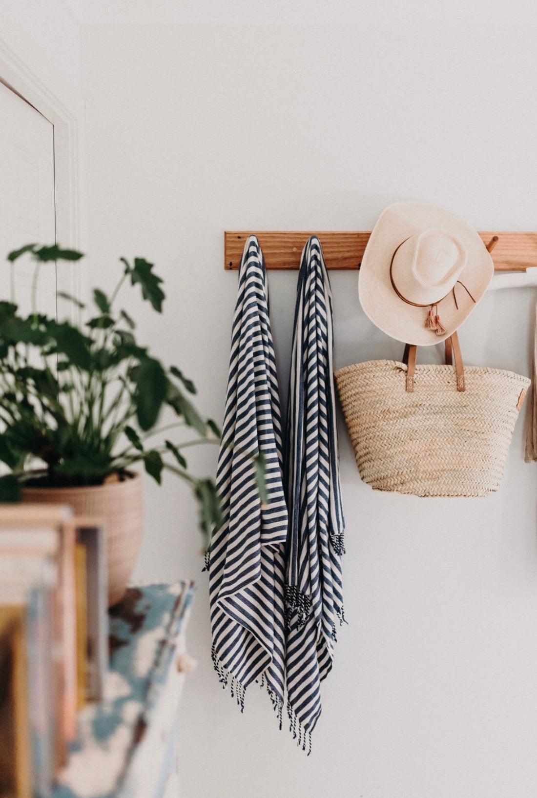 Navy | Hand Loomed Turkish Throw Towel