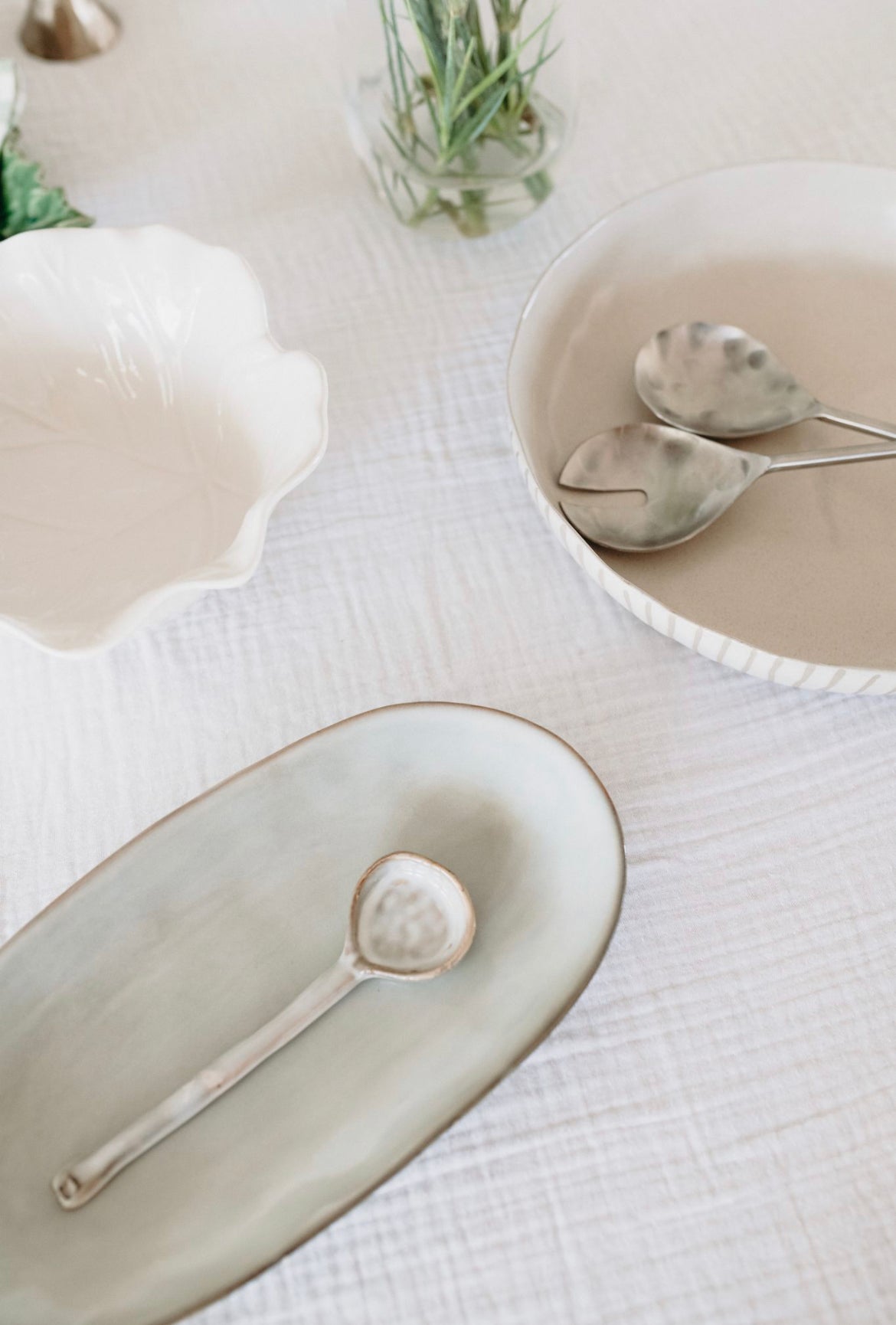 Indigo Oval Platter
