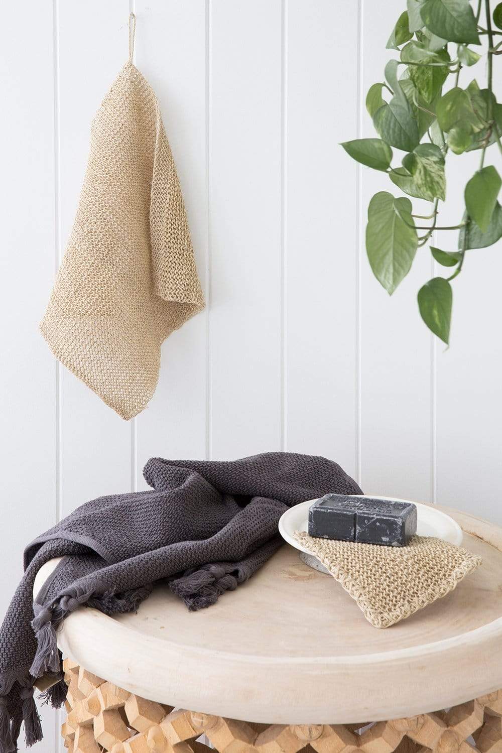 Hemp Wash Cloth - 2 Pk