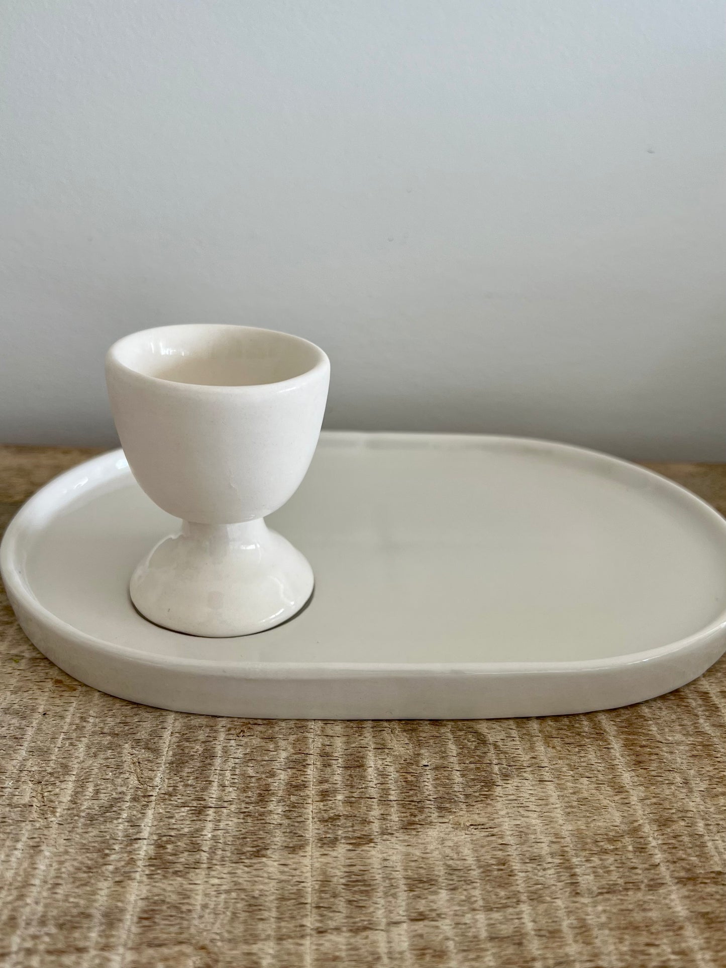 Egg Cup & Plate