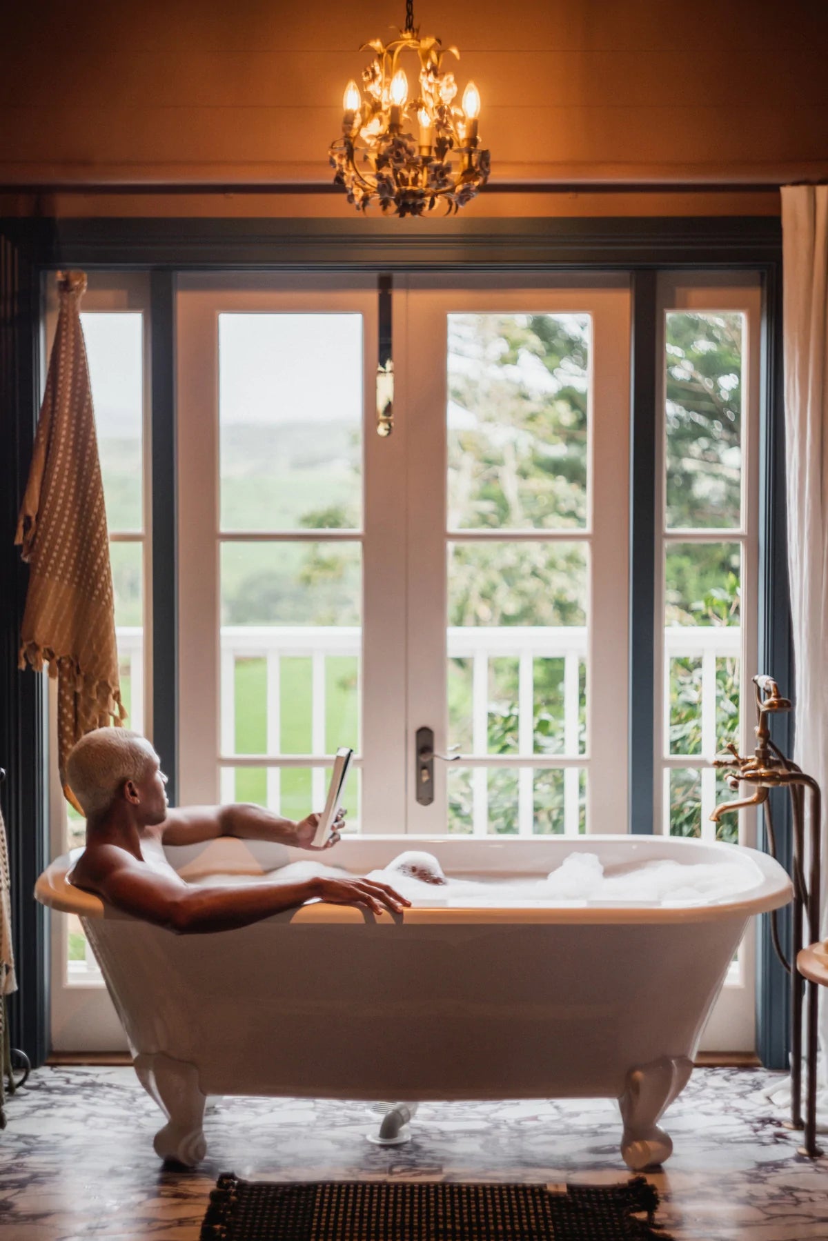 Chickpea Bath Sheet | Nutmeg