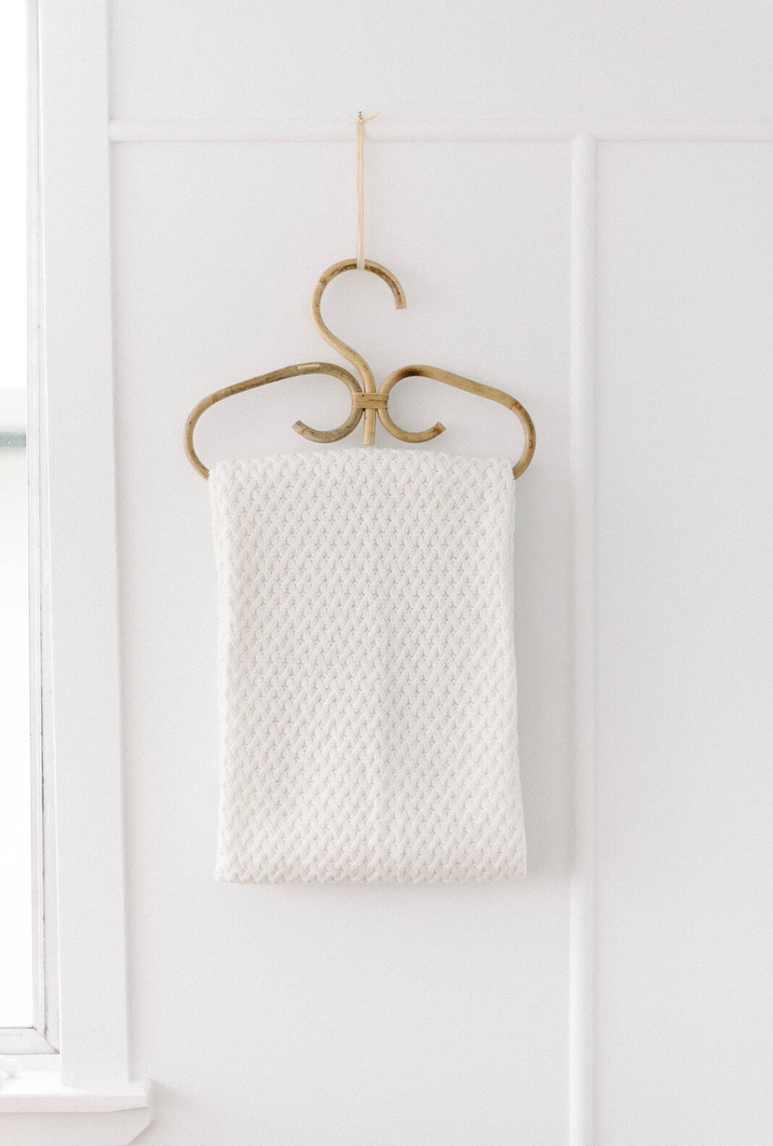 Diamond Knit Baby Blanket