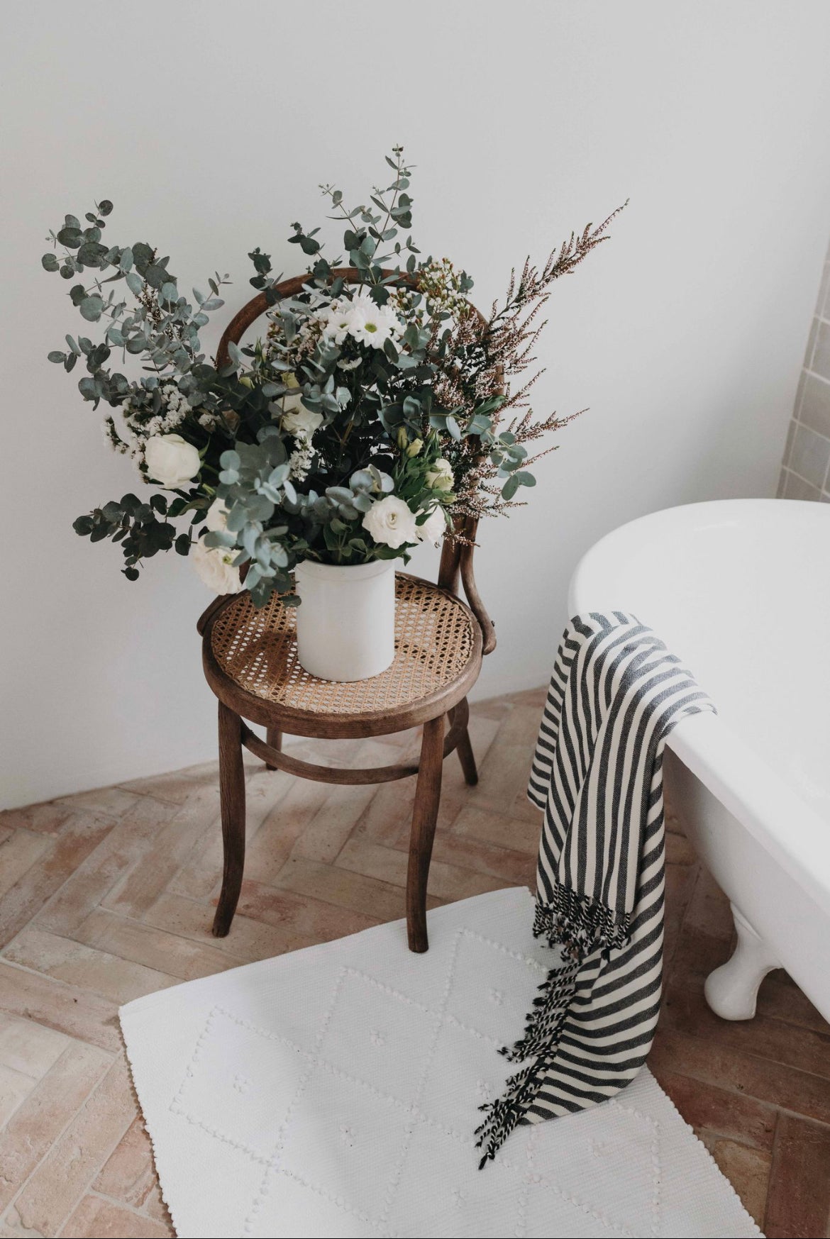 Black | Hand Loomed Turkish Throw Towel