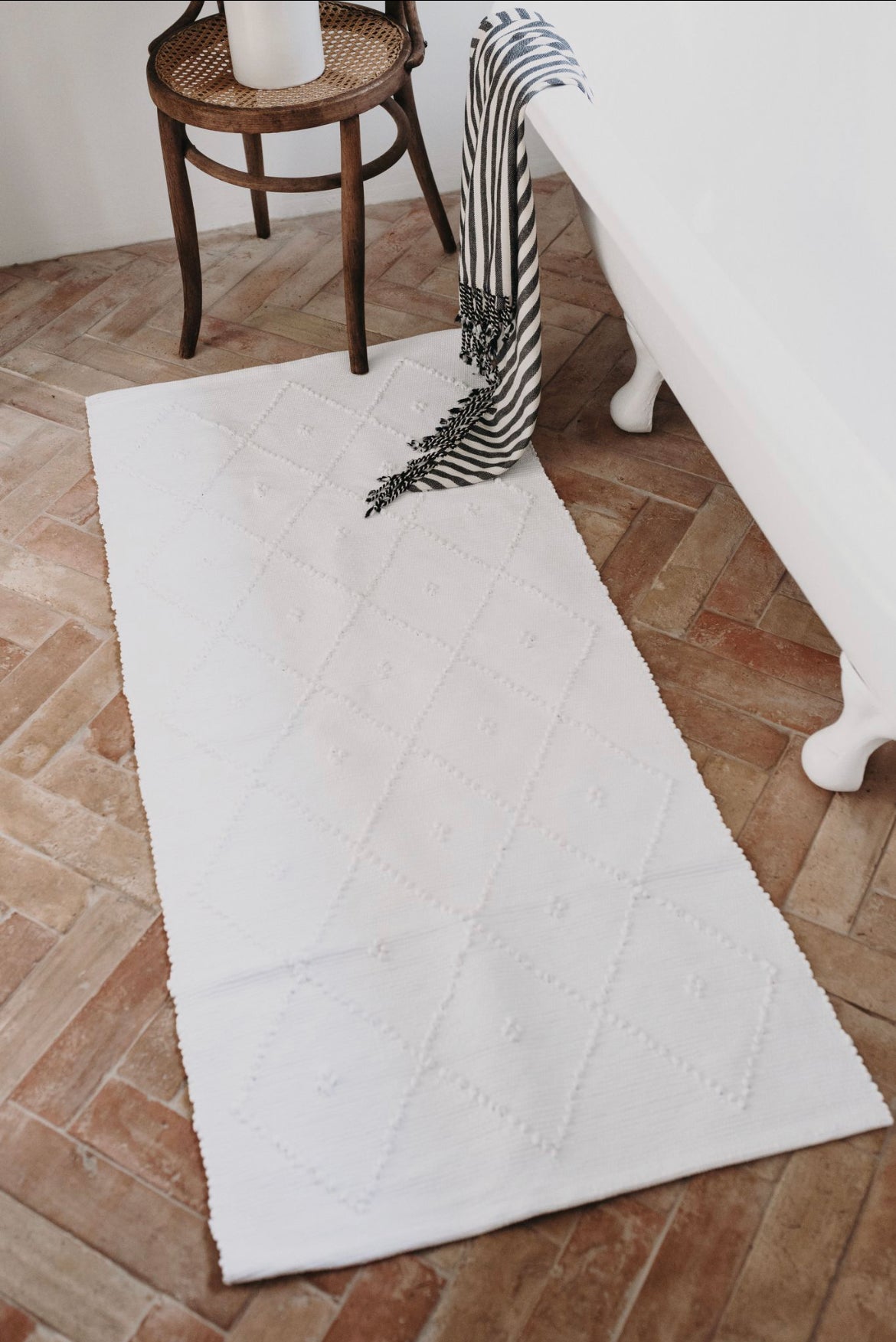 Diamond Bath Mat