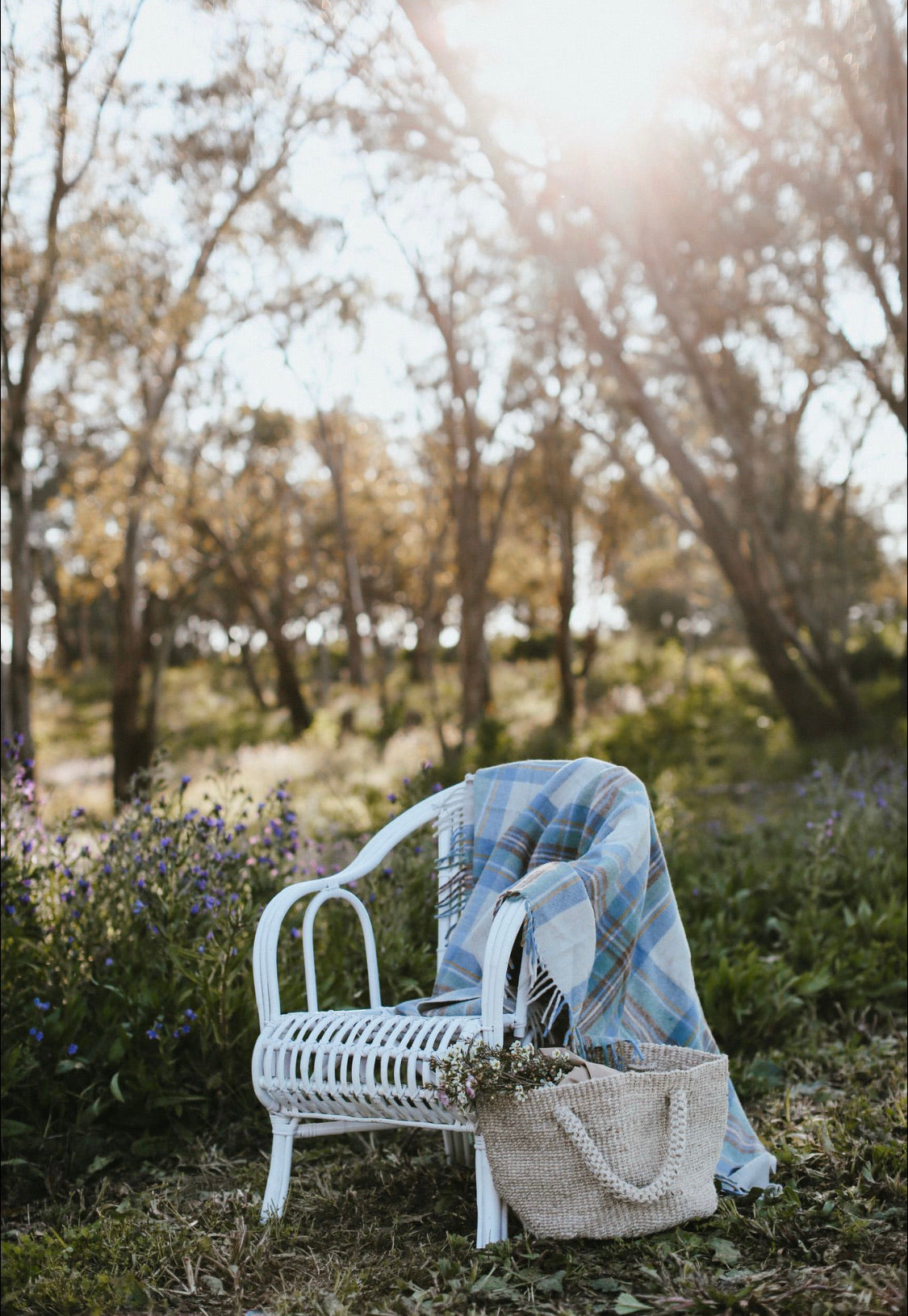 Spring | Recycled Wool Scottish Tartan Blanket