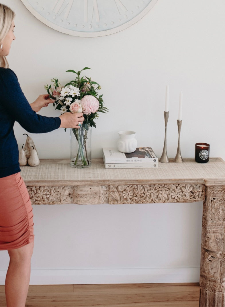 Vintage Indian Panel Console