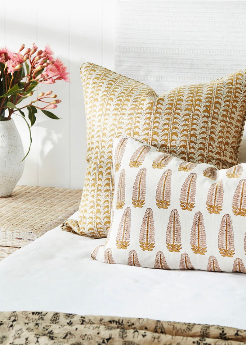 Akola Petal Linen Cushion