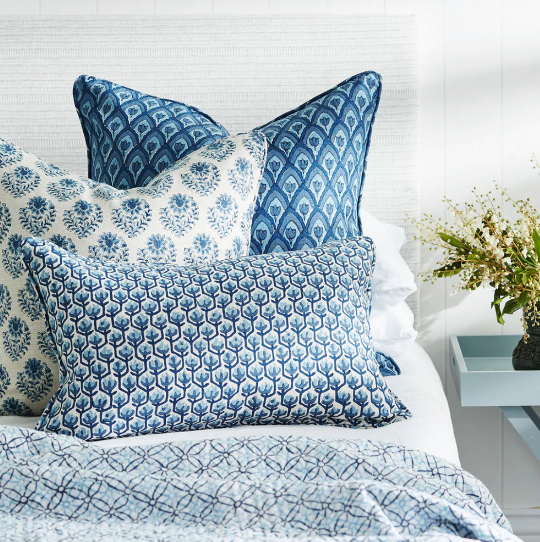 Pondicherry Riviera Linen Cushion