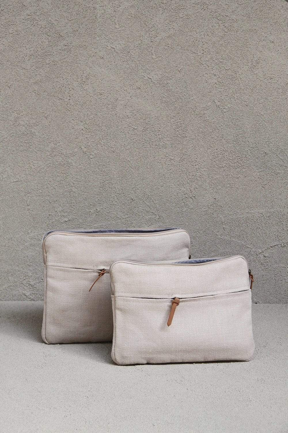 Laptop/iPad Bag - Bone
