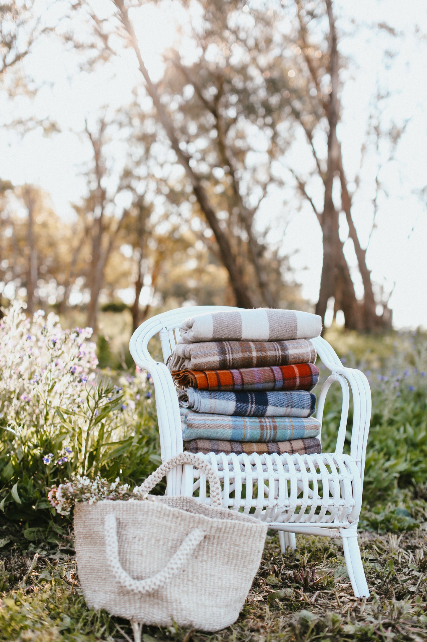 Autumn | Recycled Wool Scottish Tartan Blanket
