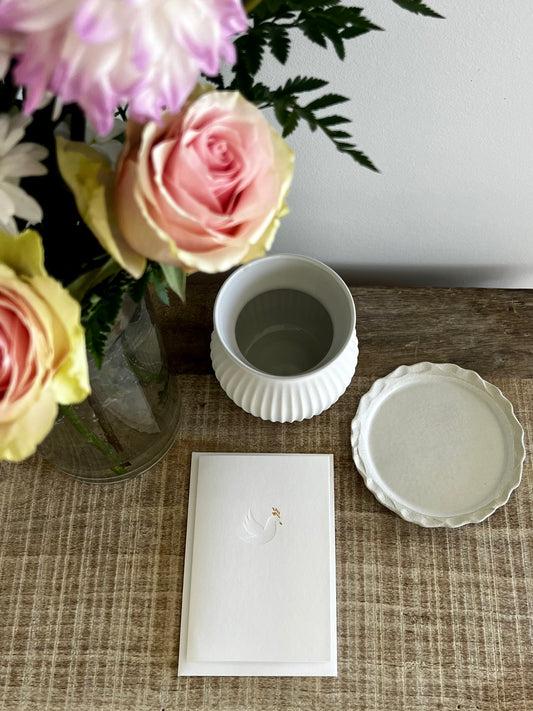 Peace Dove Letterpress Card