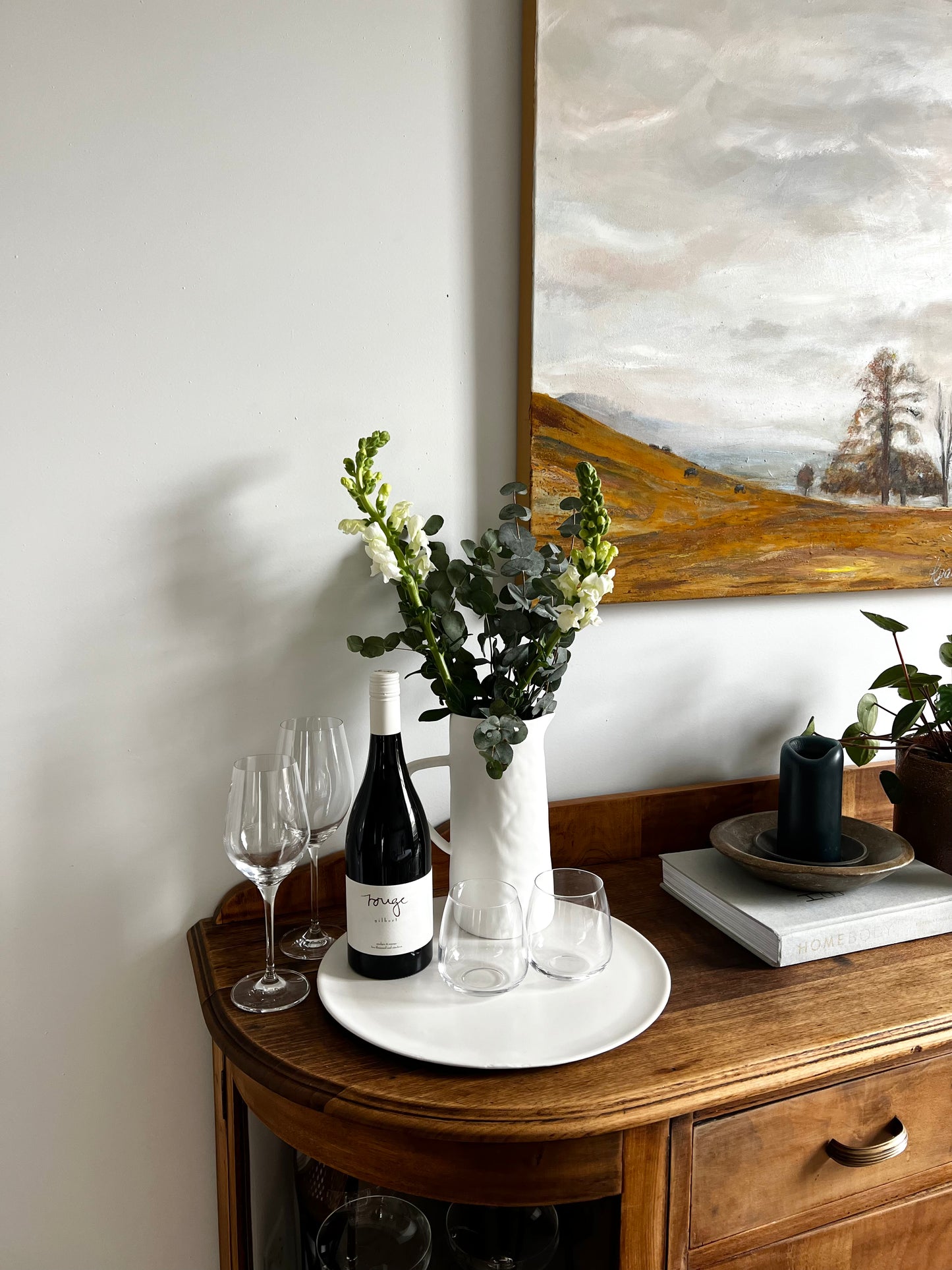 Flax Ceramic Jug