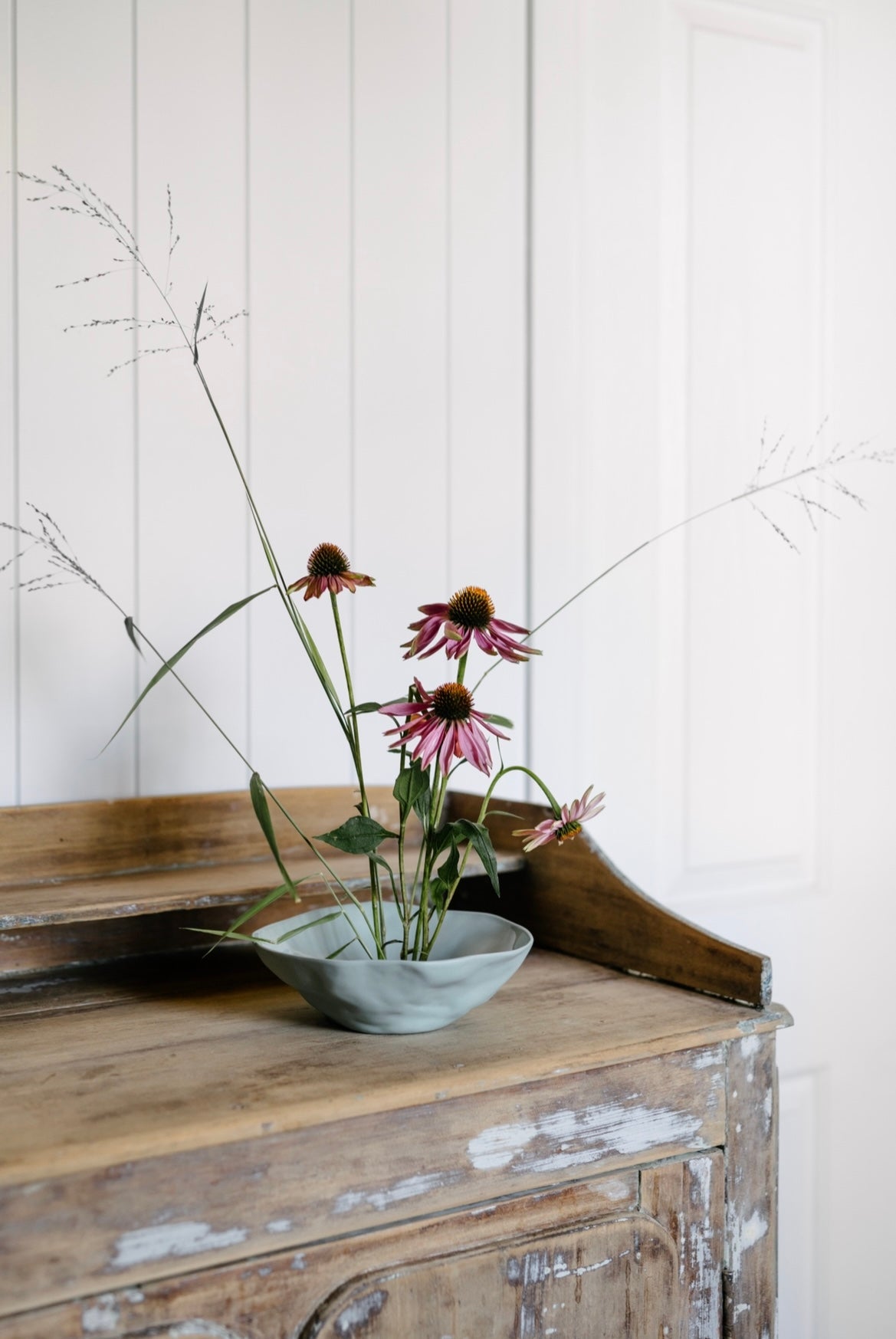 Flax Fruit Bowl | Duck Egg