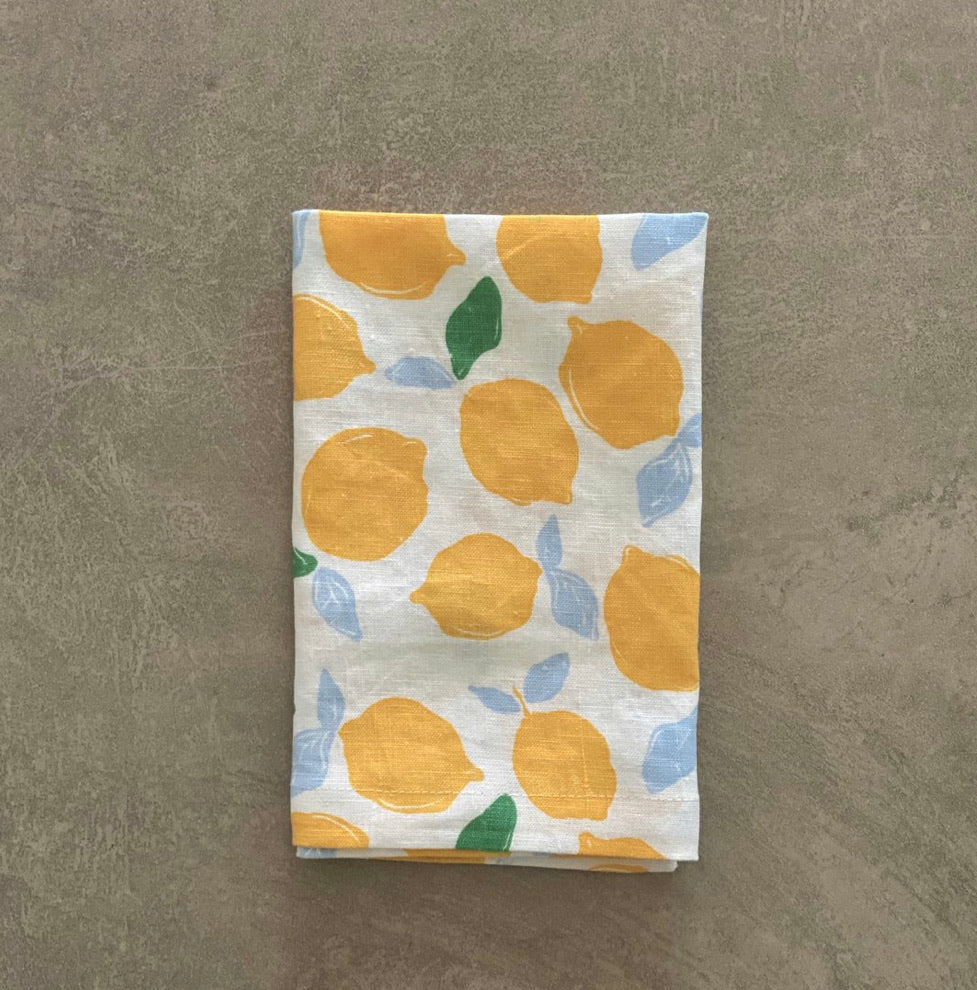 Napkin - Lemon | Set of four