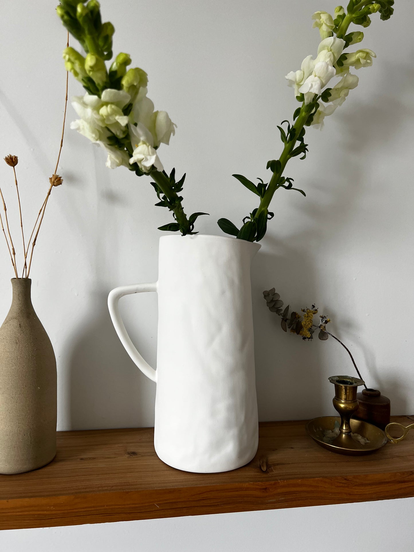Flax Ceramic Jug