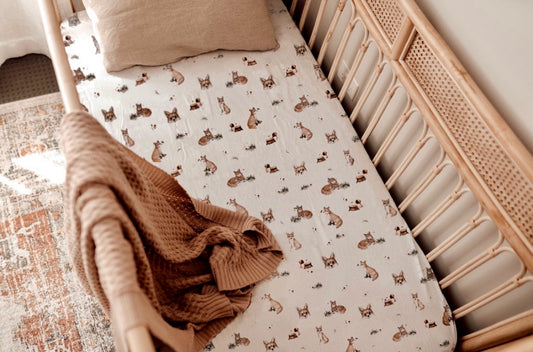 Fox | Fitted Cot Sheet