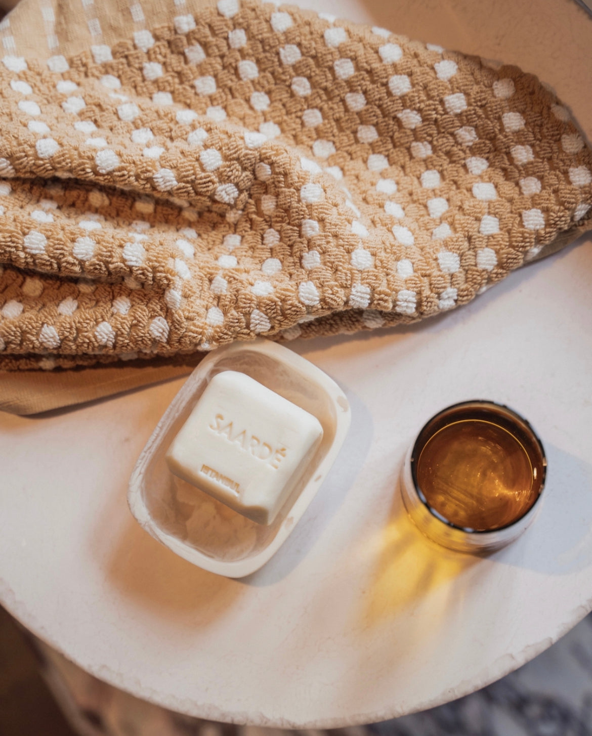 Chickpea Bath Sheet | Nutmeg