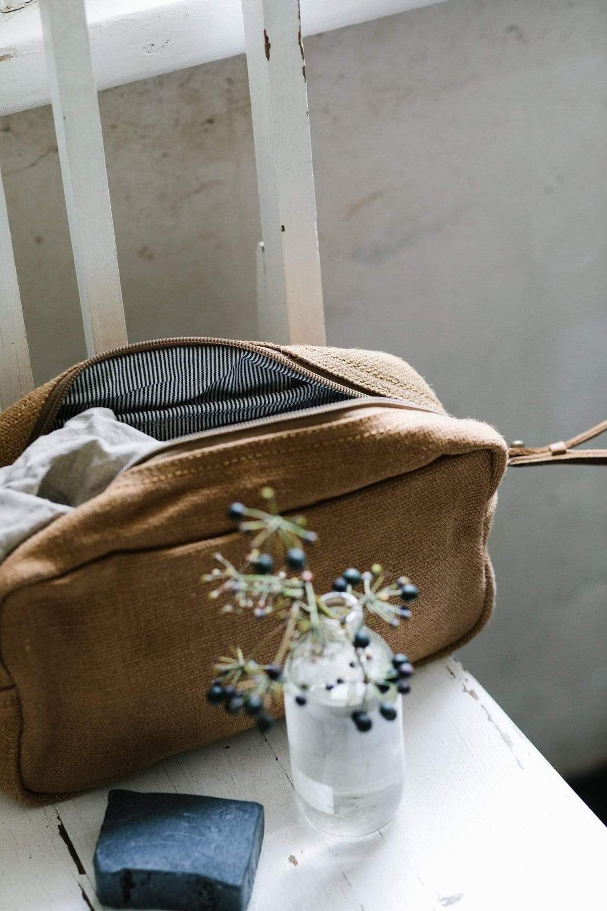 Toiletry Bag - Camel