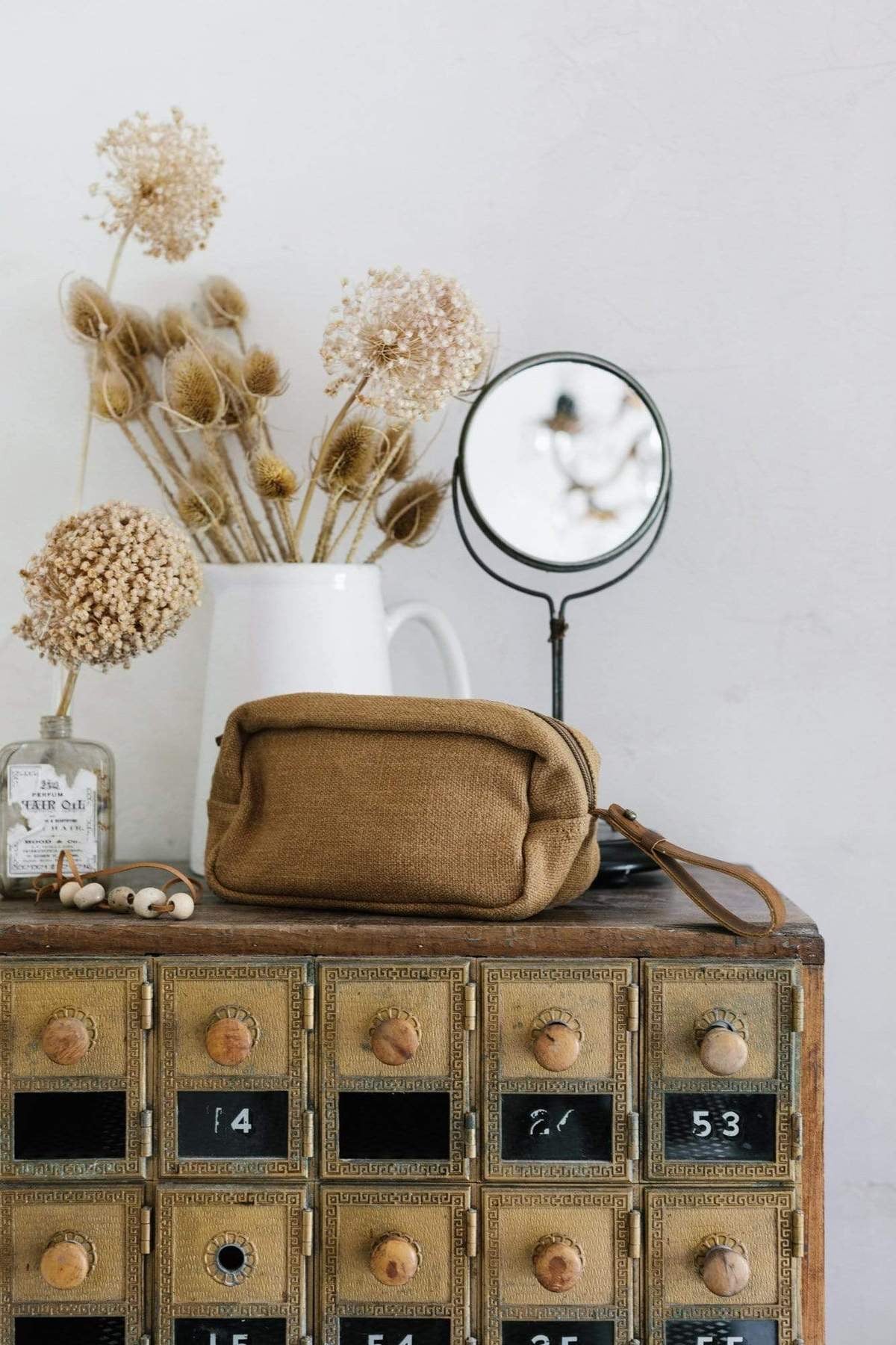 Toiletry Bag - Camel