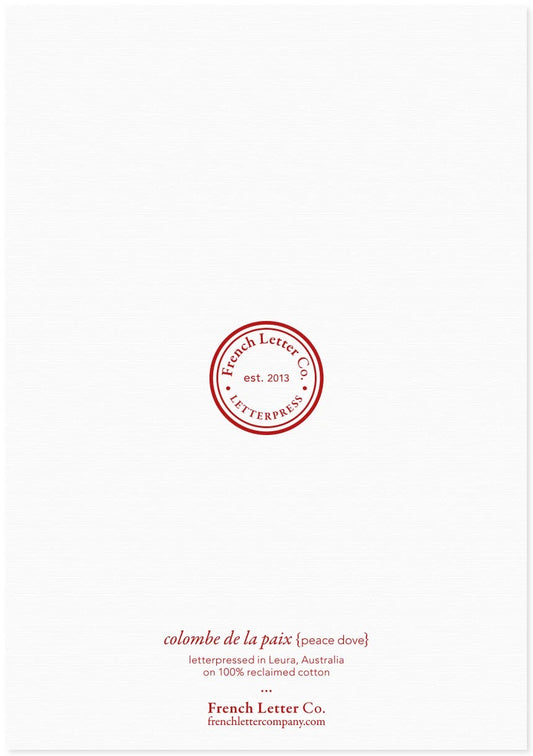 Present Letterpress Card