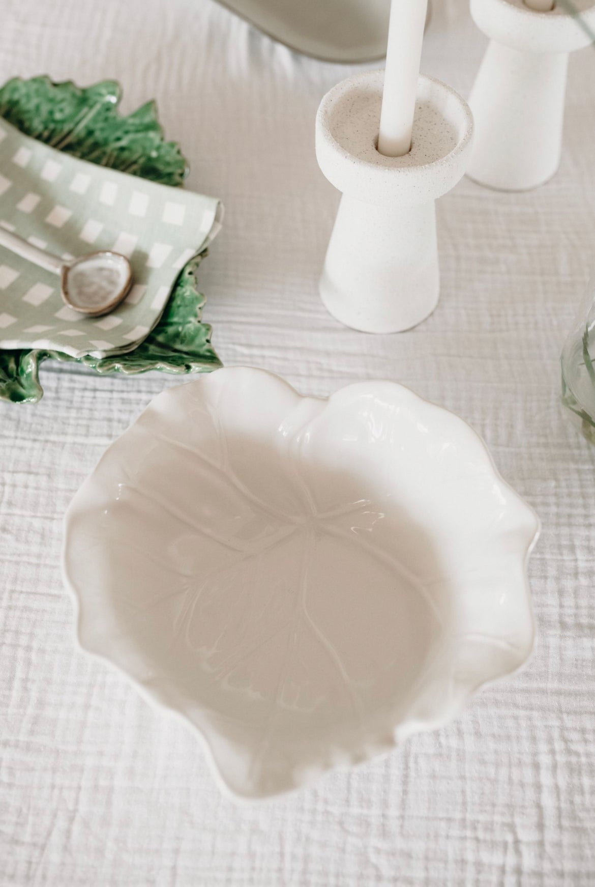 Ceramic Leaf Bowl