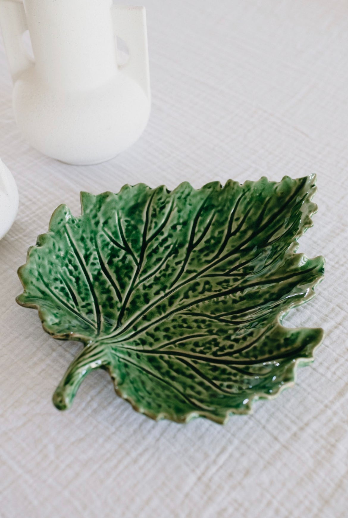 Ceramic Leaf Plate