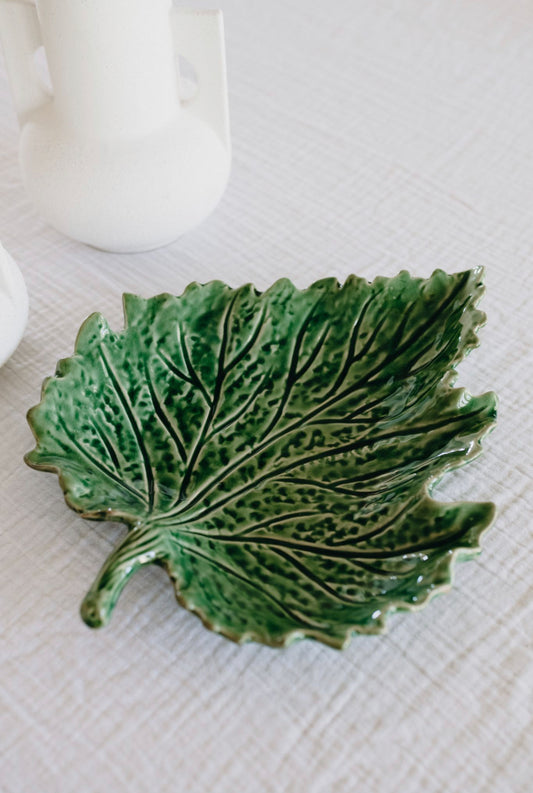 Ceramic Leaf Plate