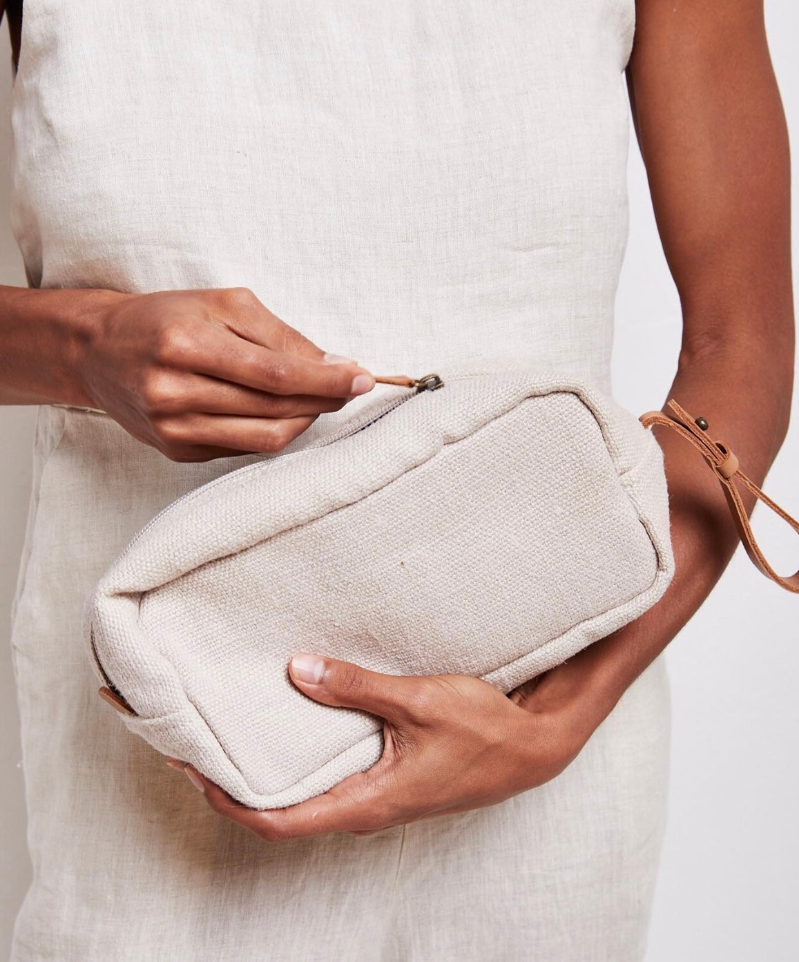 Toiletry Bag - Bone